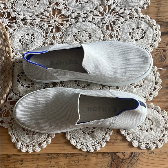 Rothy's Cream Slip-On Flats - Picture 3 of 11